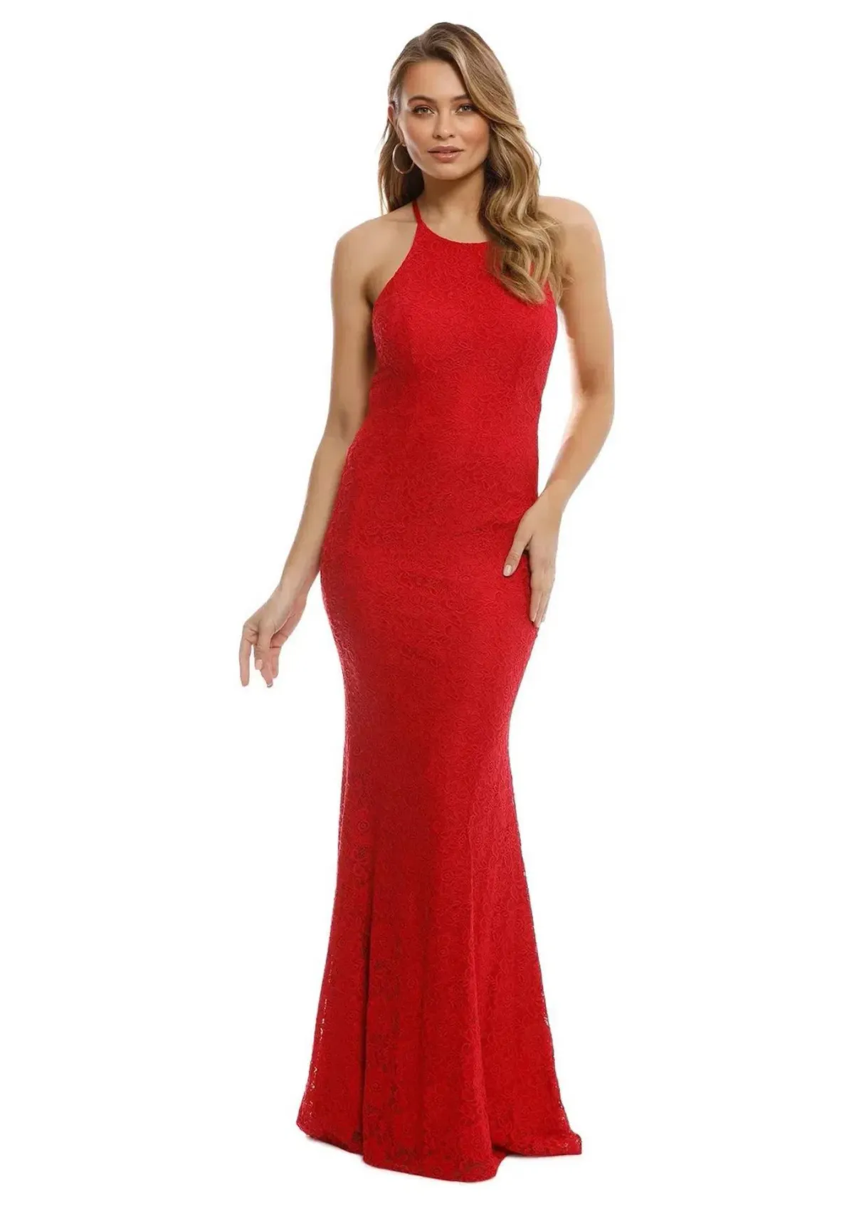 Tania Olsen Sadie Gowng Red Size 18 - Image 1