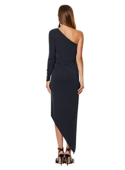 Bec & Bridge Asymmetrical Dress Black Size AU 8 for rent on The Volte - image 2