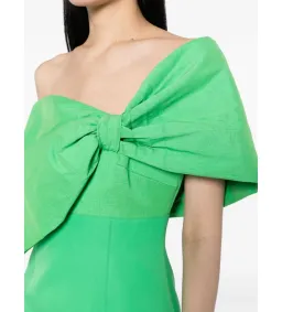 Rachel Gilbert Kace Mini Dress Green Size 0/Au 6  for rent on The Volte - image 2
