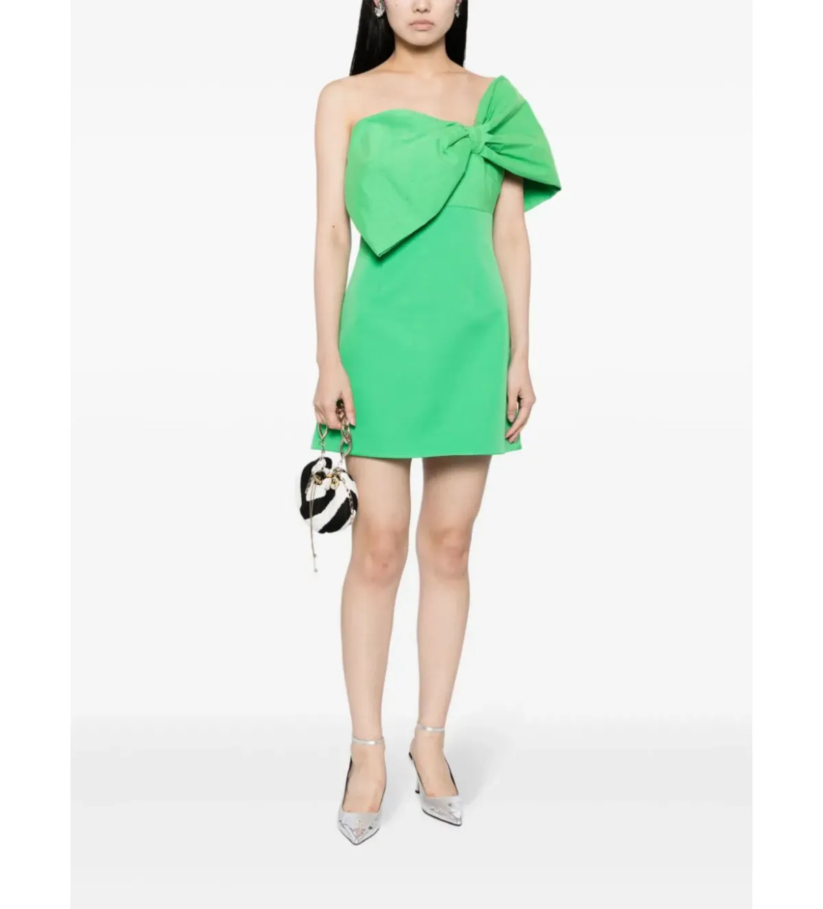 Rachel Gilbert Kace Mini Dress Green Size 3/Au 12 - Image 1