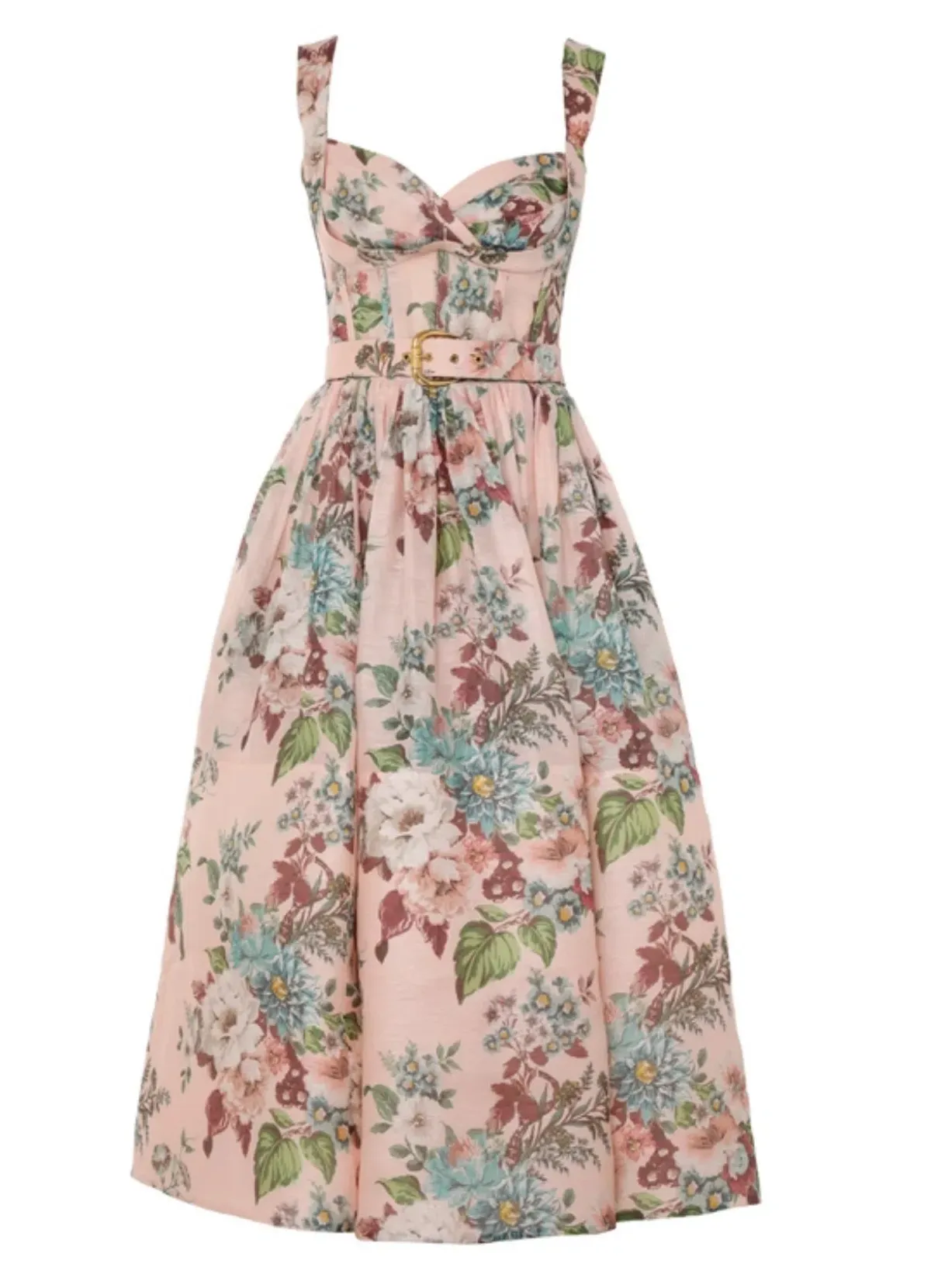 Zimmermann Matchmaker Midi Dress Floral Size 3/ AU 14 - Image 5