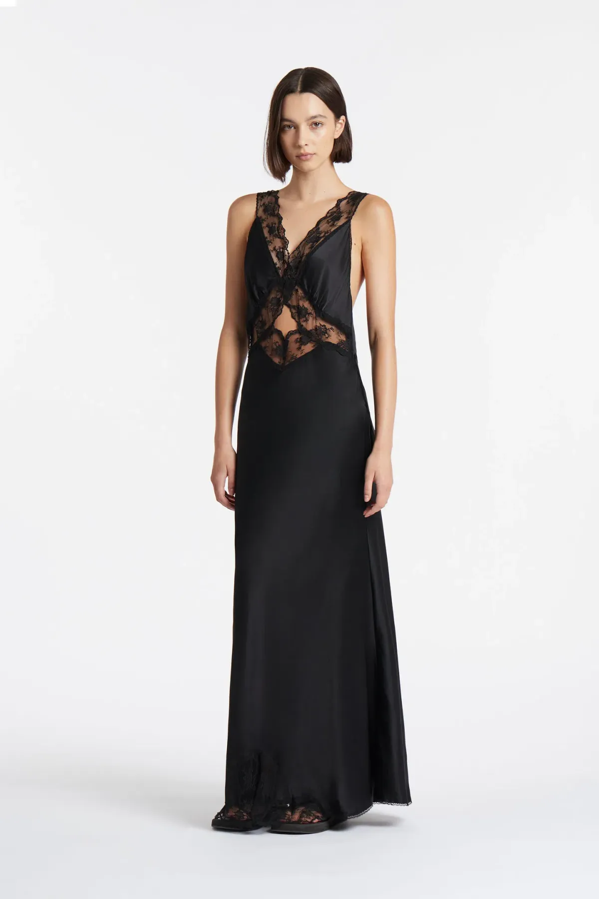 Sir The Label Aries Cut Out Gown Black Size AU 10 - Image 1