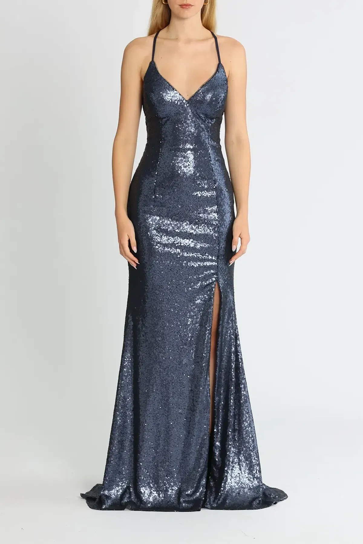 Tania Olsen India Gown Navy Size 10 - Image 1