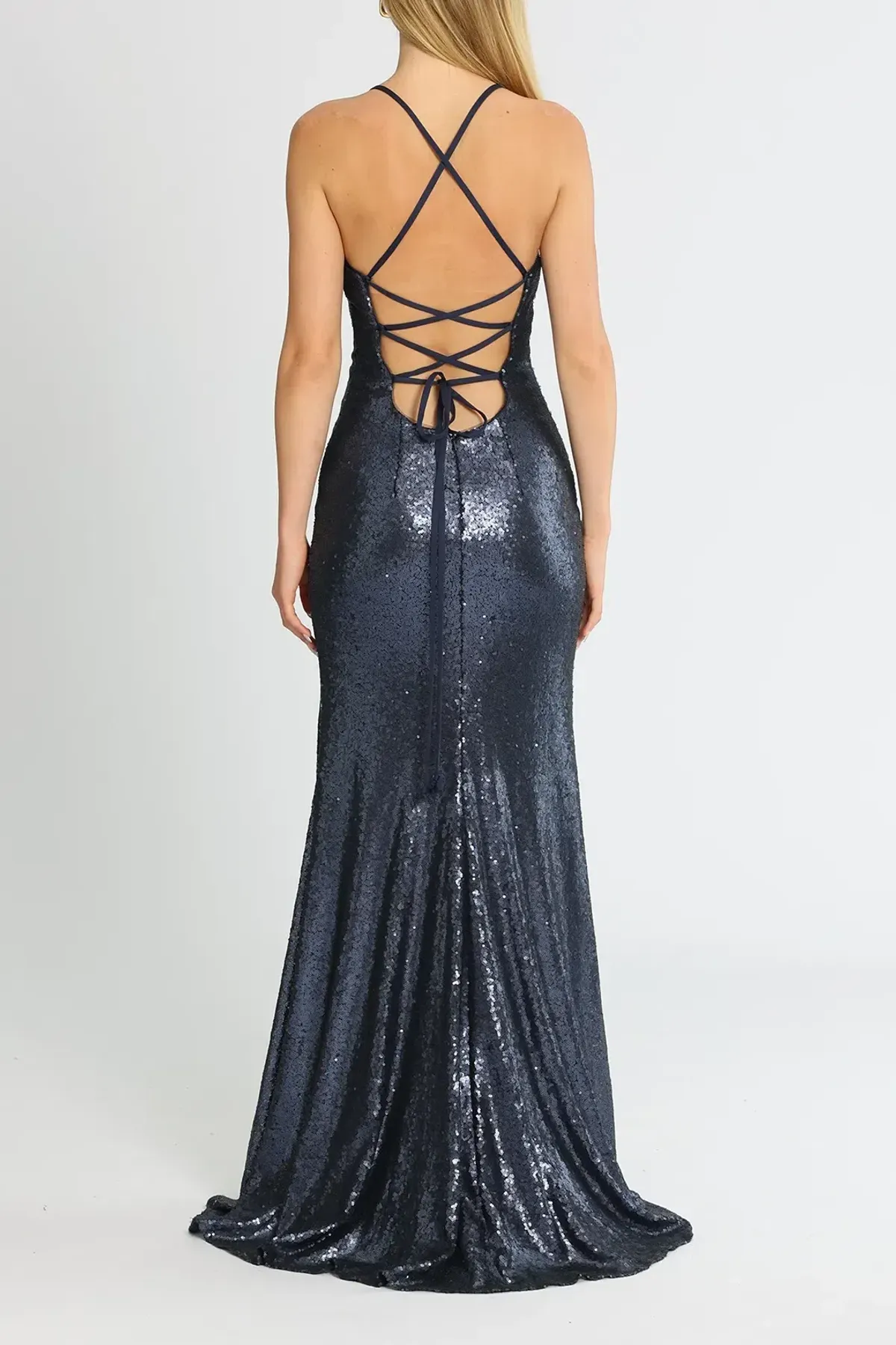 Tania Olsen India Gown Navy Size 10 - Image 3