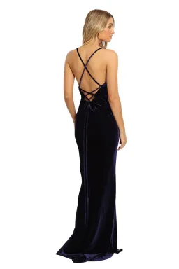 Tania Olsen Carlisle Gown in Navy Size 8 for rent on The Volte - image 3