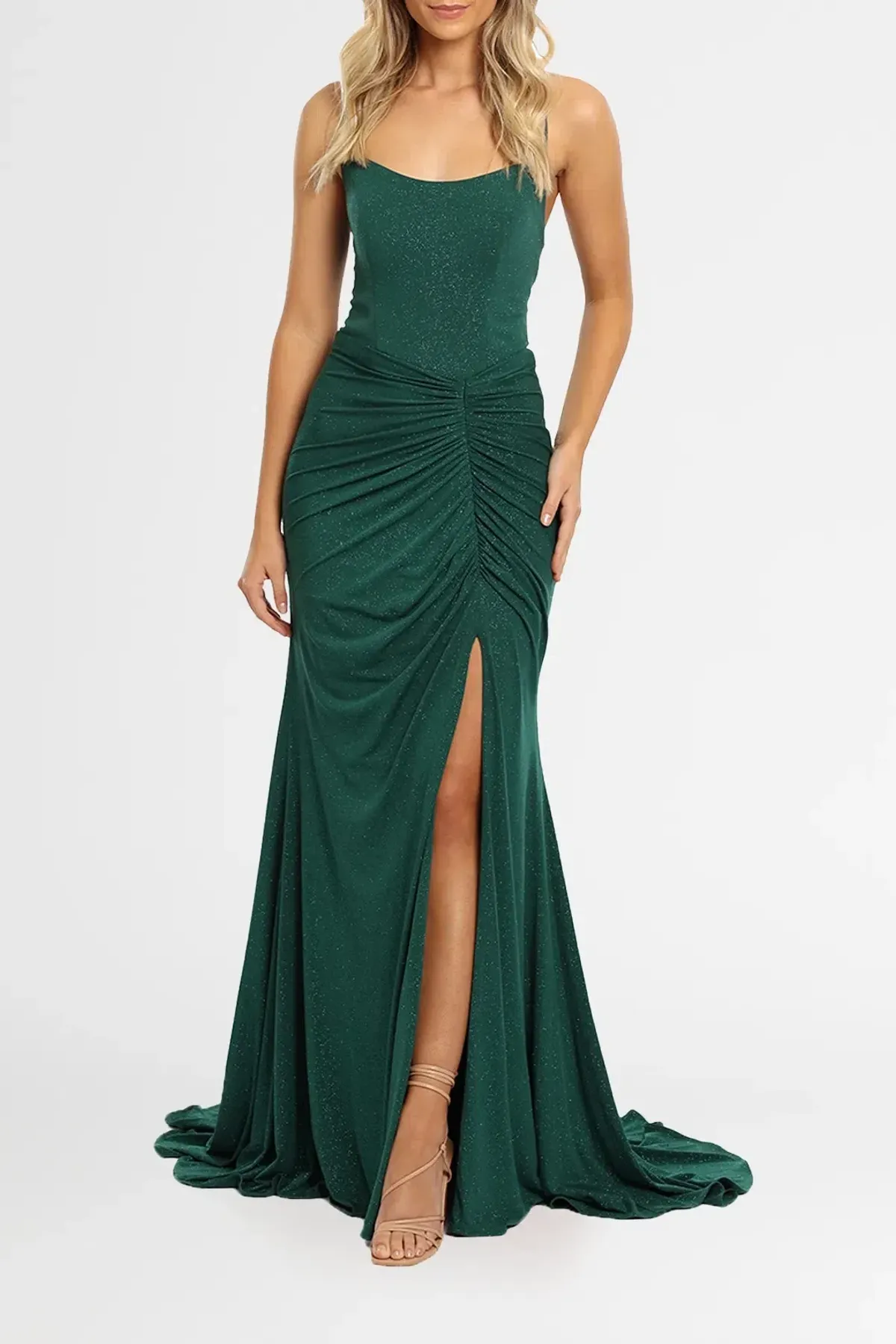 Tania Olsen Shanghai Gown Green Size 8 - Image 1