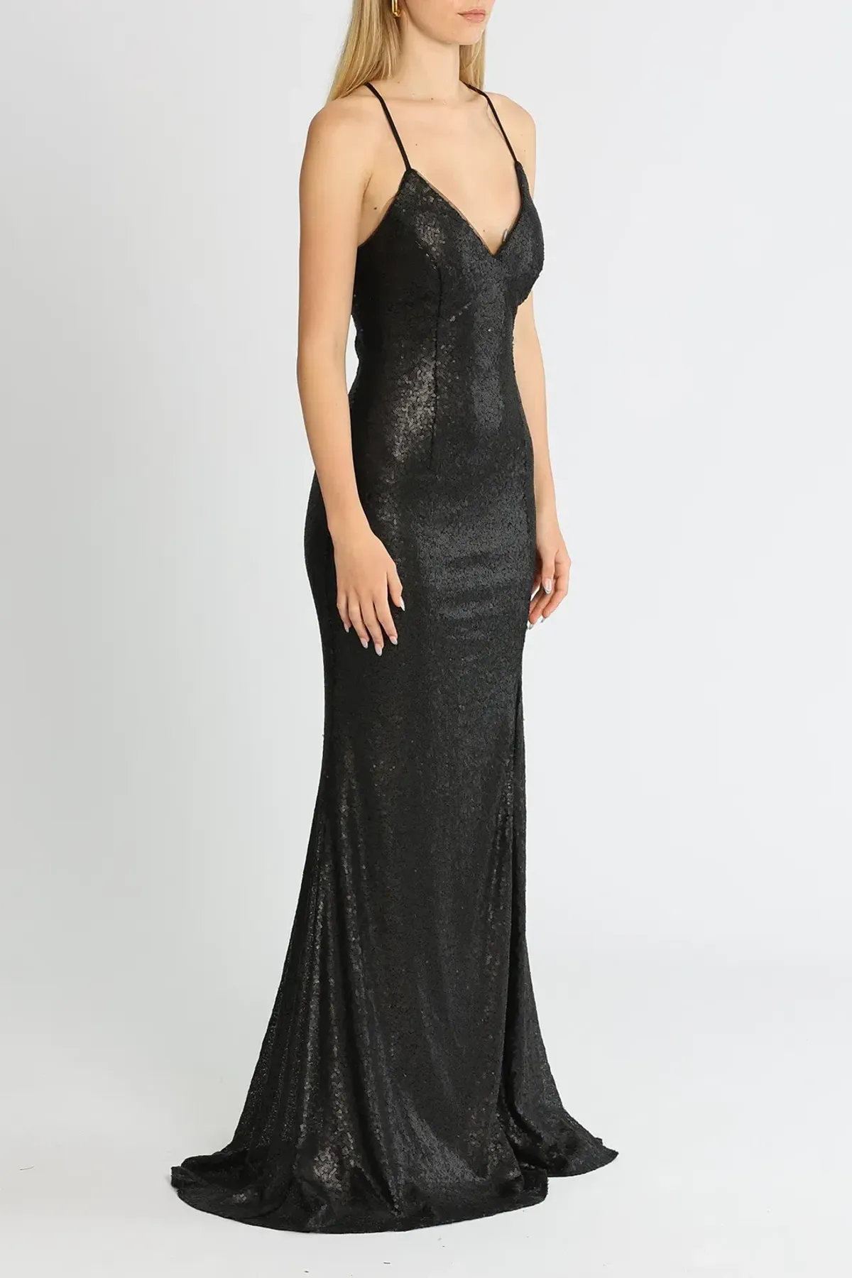 Tania Olsen India Gown in Black Size 14 - Image 2