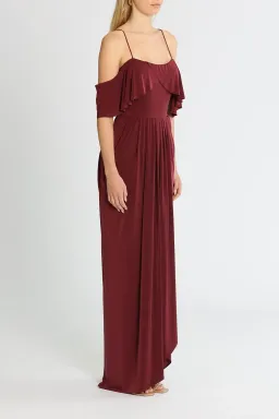 Tania Olsen Arianna Gown in Wine Size 10 for rent on The Volte - image 2
