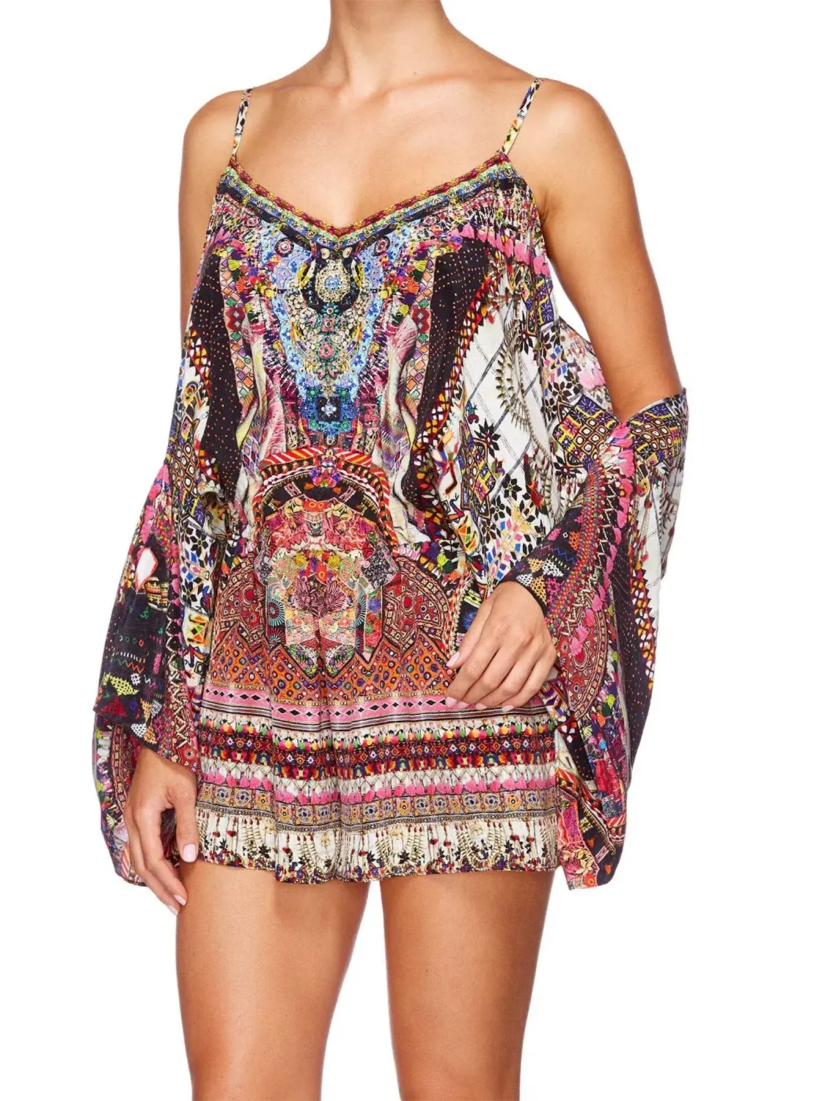 Camilla Franks Drop Shoulder Playsuit Tiny Dancer Size L / AU 14 - Image 3