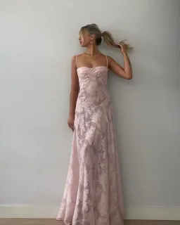 House of CB Seren Gown in Pink XS / AU 6 for rent on The Volte - image 3