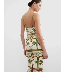 Pasduchas Vida Midi Dress Fiesta Size 10 for rent on The Volte - image 4