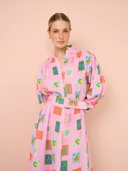 Palm Noosa Noddy Dress Pink Emblem Size 8 for rent on The Volte - image 2