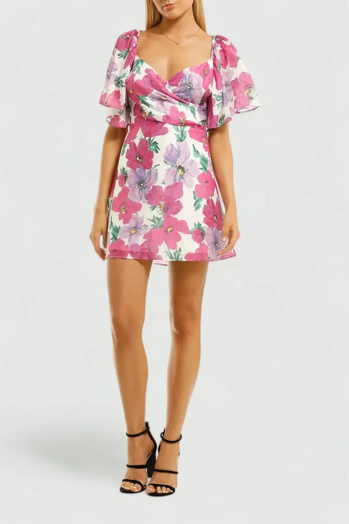 Talulah My Lover Mini Dress in Poppy Paradise Size 14 - Image 2