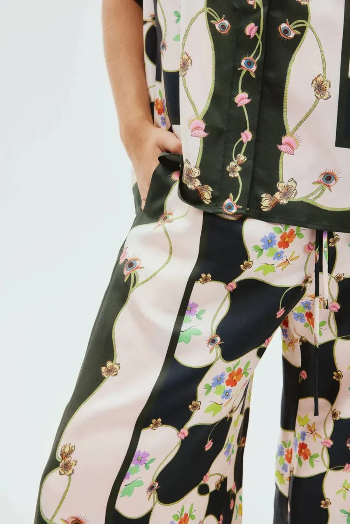 Alémais Venus Shirt & Pants Set Print Size 14 - Image 3