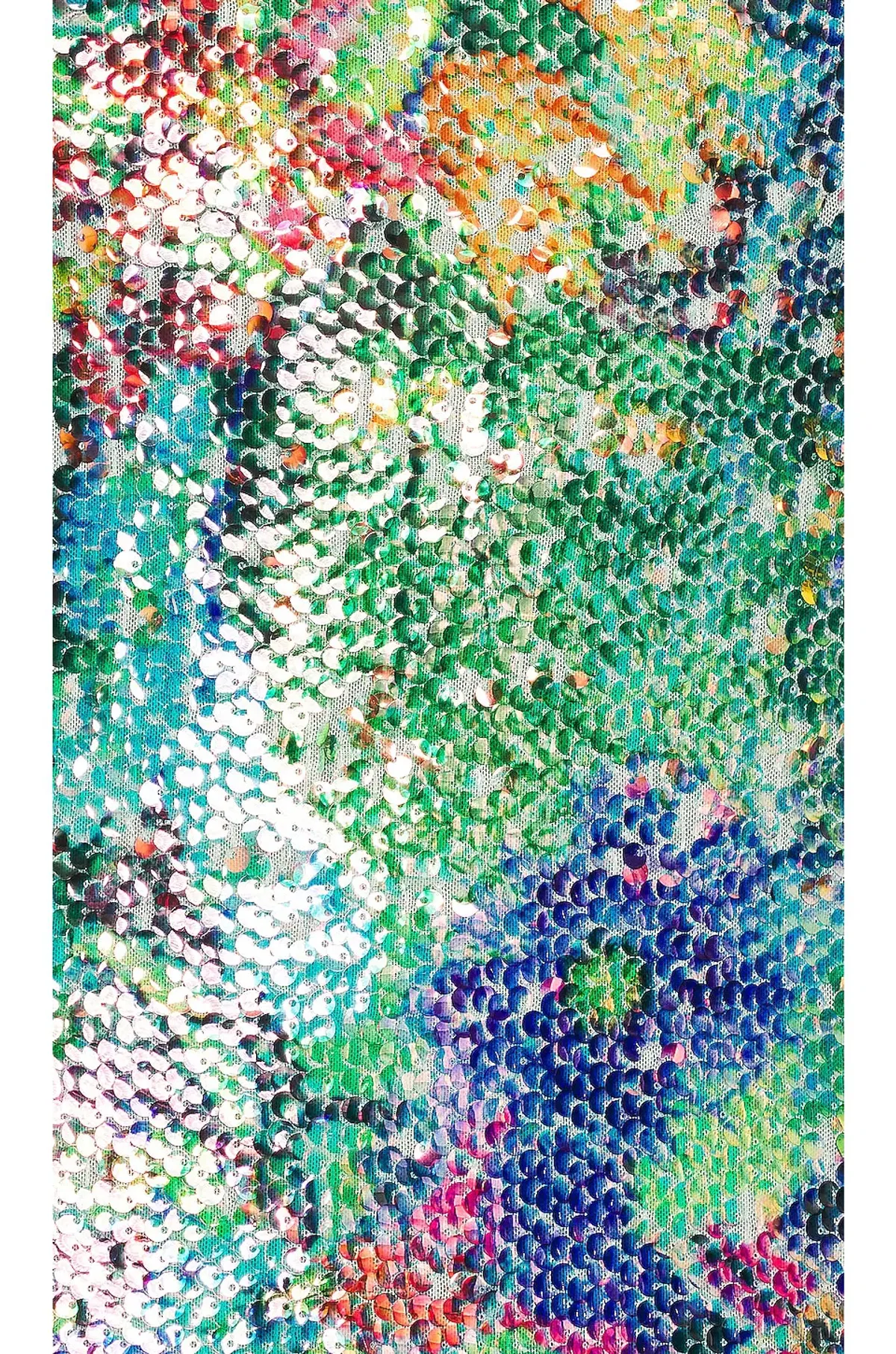Alexis Aiya Midi Rainbow Sequin Dress in Multi Size Small / AU 8 - Image 4