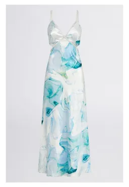 Sheike Aquatic Dress Print Size 8 for rent on The Volte - image 3