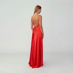 Fame & Partners Strappy Draped Gown Size 10 for rent on The Volte - image 3