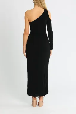 Suboo Beth One Shoulder Maxi Dress in Black Size 10 for rent on The Volte - image 3