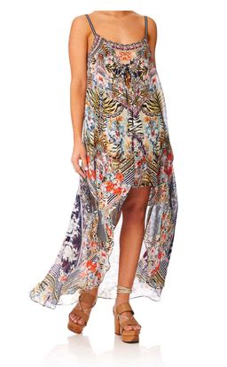 Cam mini dress W long overlay  for rent on The Volte - image 1