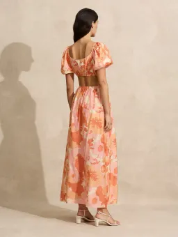 Peony Forever Maxi Dress Paloma Size M / AU 10 for rent on The Volte - image 3