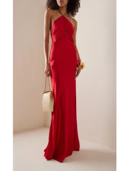 Rachel Gilbert Rozalia Cutout Dress Red Size 8 for rent on The Volte - image 2