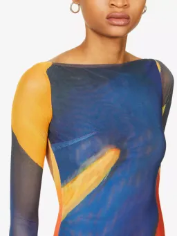 Farai London Alamea Midi Dress Multi Size M / AU 10 for rent on The Volte - image 2