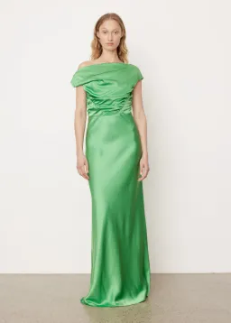 Paris Georgia Davie Dress in Basil Size XS / AU 6 for rent on The Volte - image 2