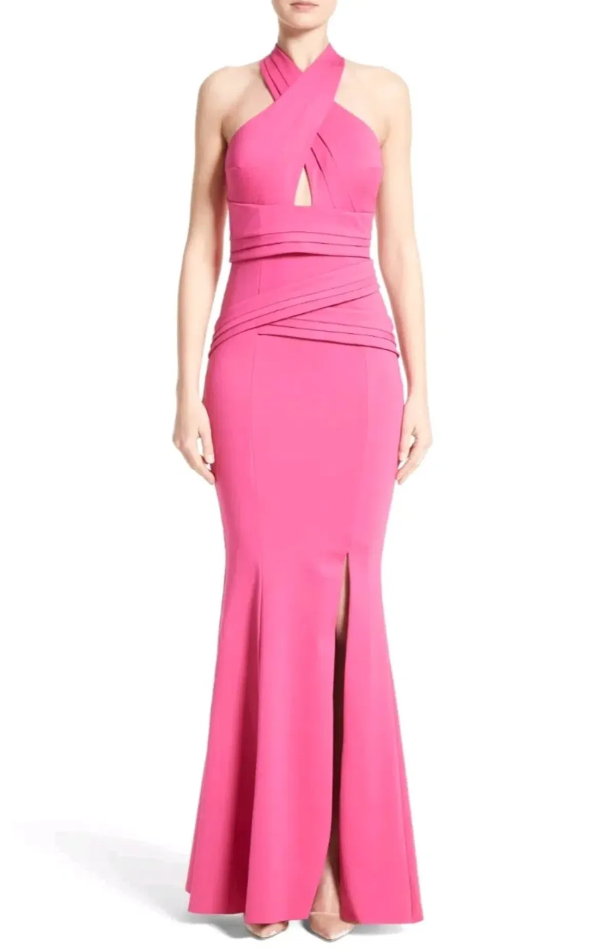 Rachel Gilbert Sabelle Gown Pink Size 4/Au 14 - Image 1