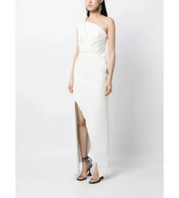Rachel Gilbert Luna Gown in Ivory Size 4/AU14 for rent on The Volte - image 3