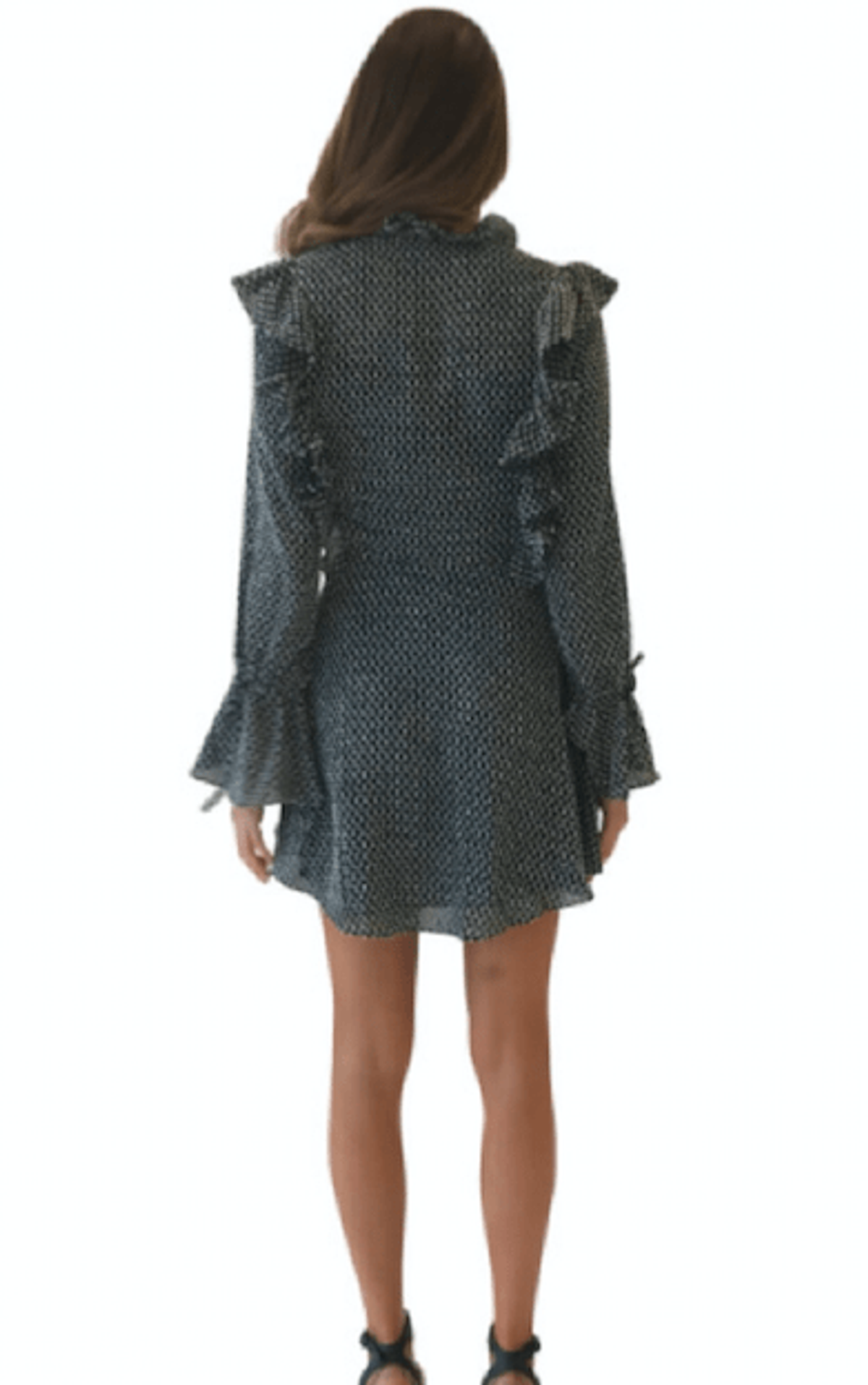 Shona Joy Salinger Ruffle Mini Dress - Image 3