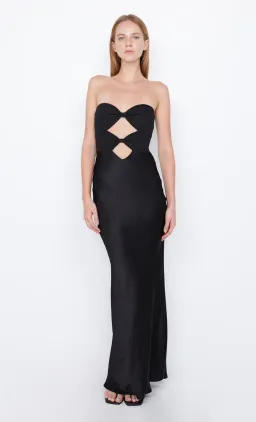 Bec & Bridge Halle Strapless Dress Black Size 6 for rent on The Volte - image 2