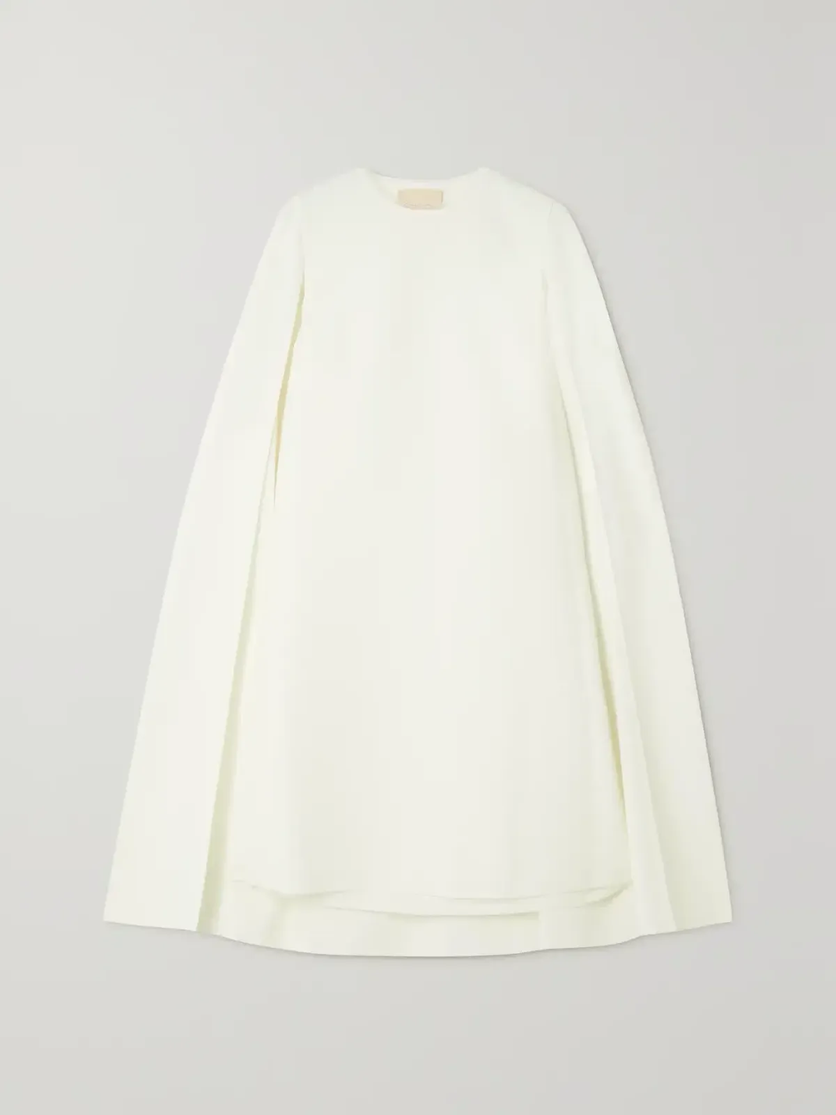 Roksanda Twiggy Cape A-line Dress Ivory Size 6 - Image 4