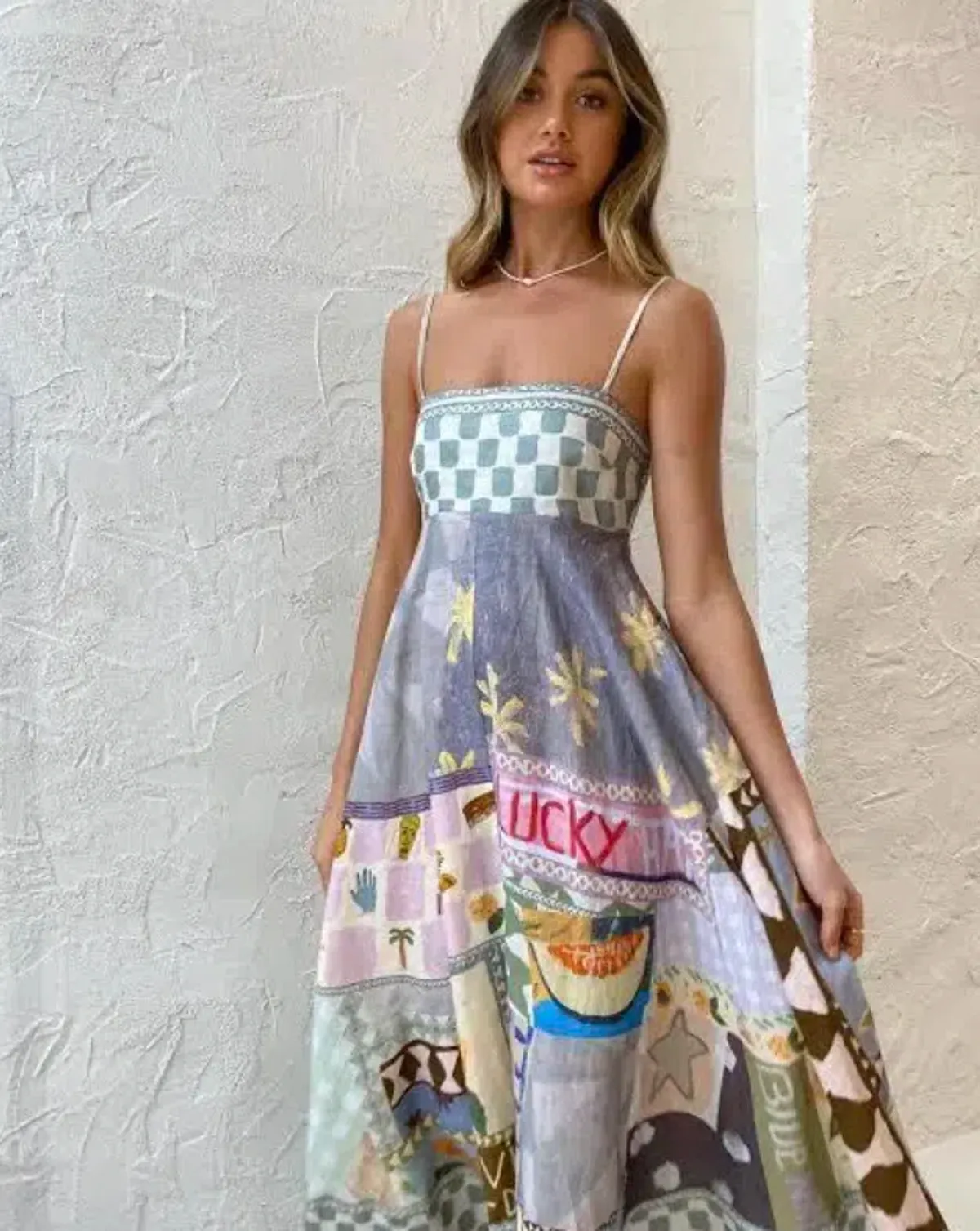 Alemais Emma Gale Sundress In Multi Size 8 - Image 4