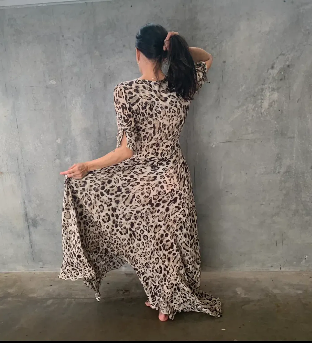 Spell Wild Ones Gown Animal Print Size M/AU 10 - Image 5