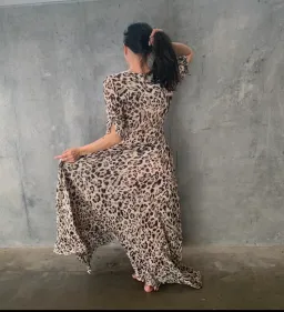 Spell Wild Ones Gown Animal Print Size M/AU 10 for rent on The Volte - image 5