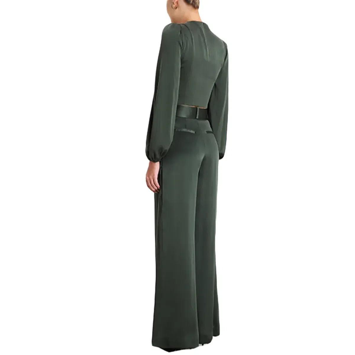 Zimmermann Espionage Silk Set Green Size 0/ AU 8 - Image 5
