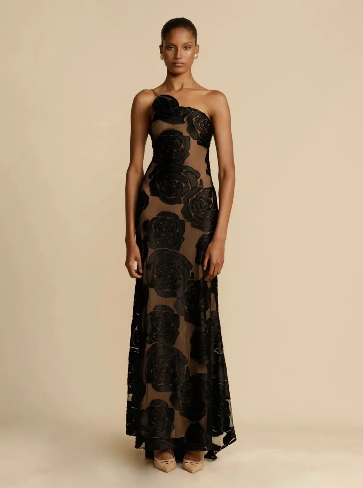 Arcina Ori Marcella Dress Black Size 6 - Image 3