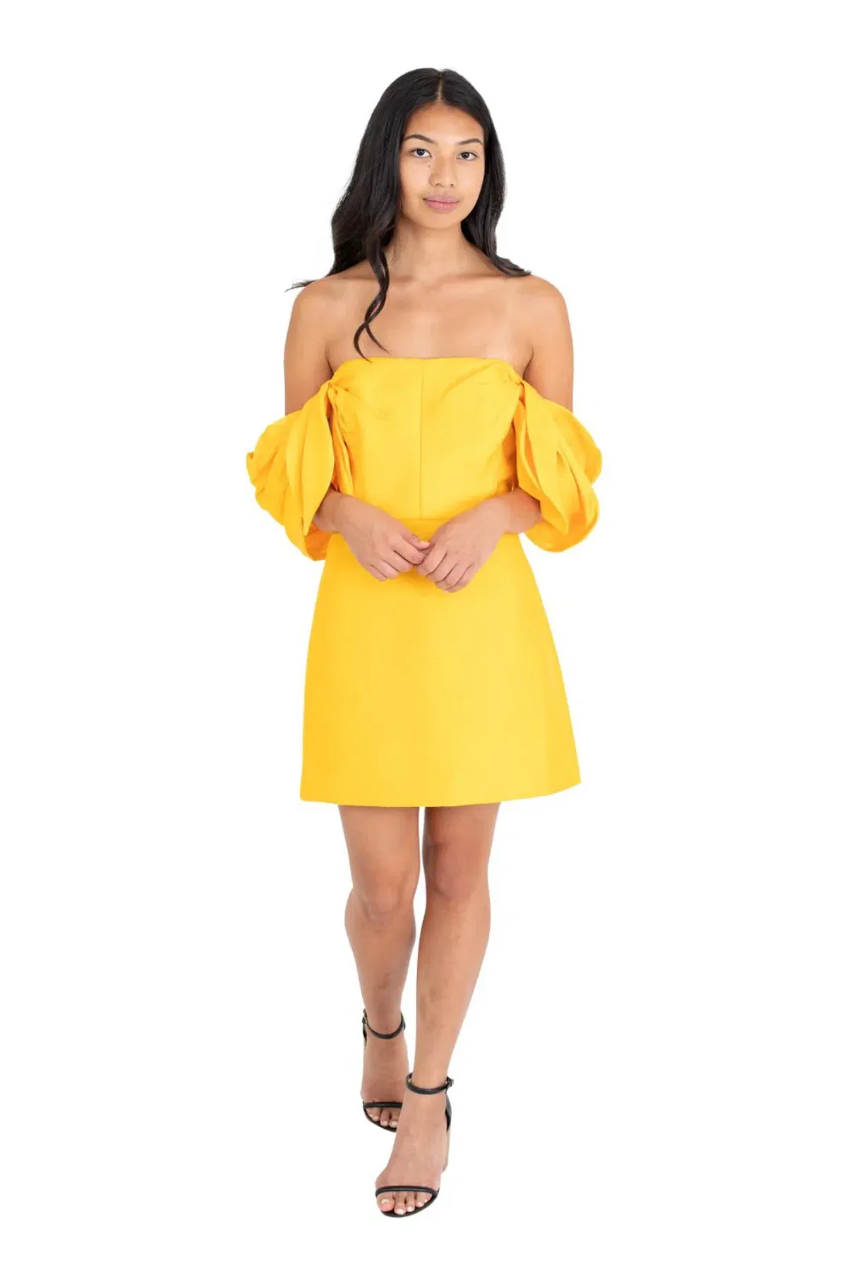 Acler Selkin Dress Citrus Size 10 - Image 1