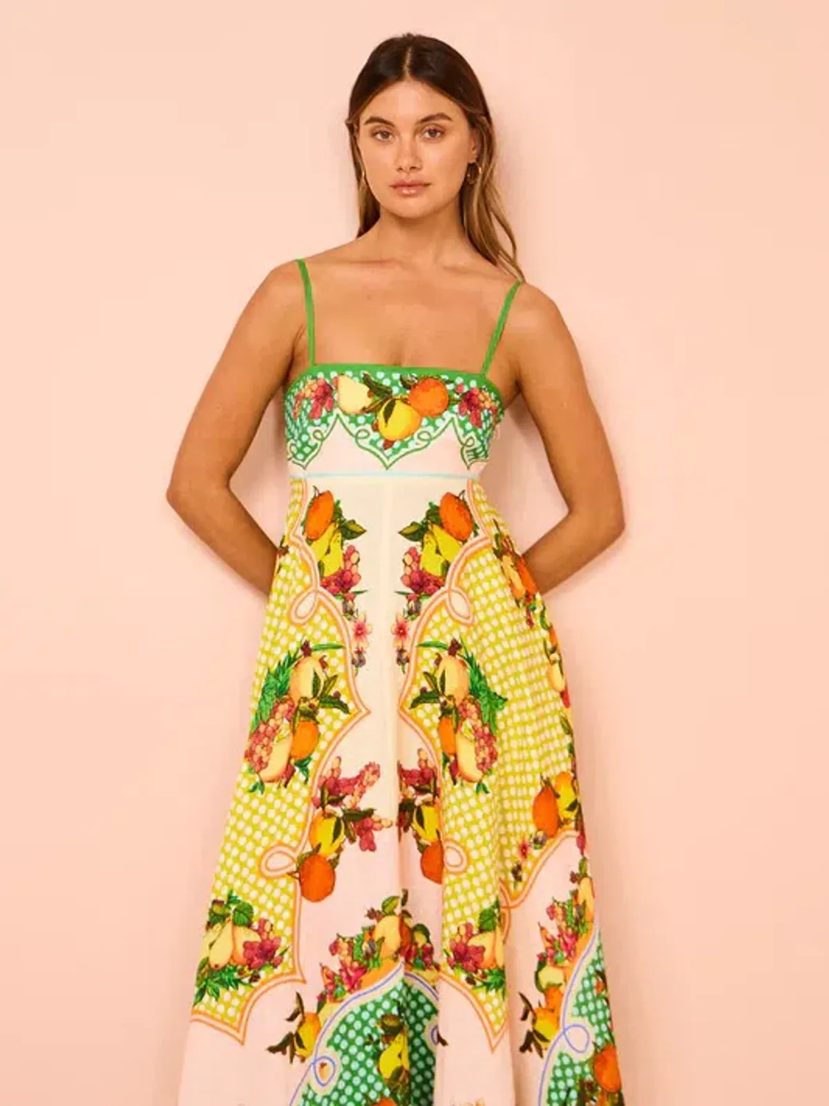 Alemais Lemonis Sundress In Multi Size 14 - Image 3