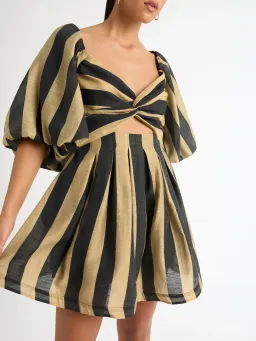 Sheike Frankie Stripe Dress Multi Size 12 for rent on The Volte - image 3