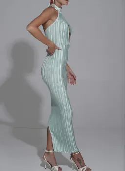L'Idee Ceremonie Dress Seafoam Size 6  for rent on The Volte - image 2