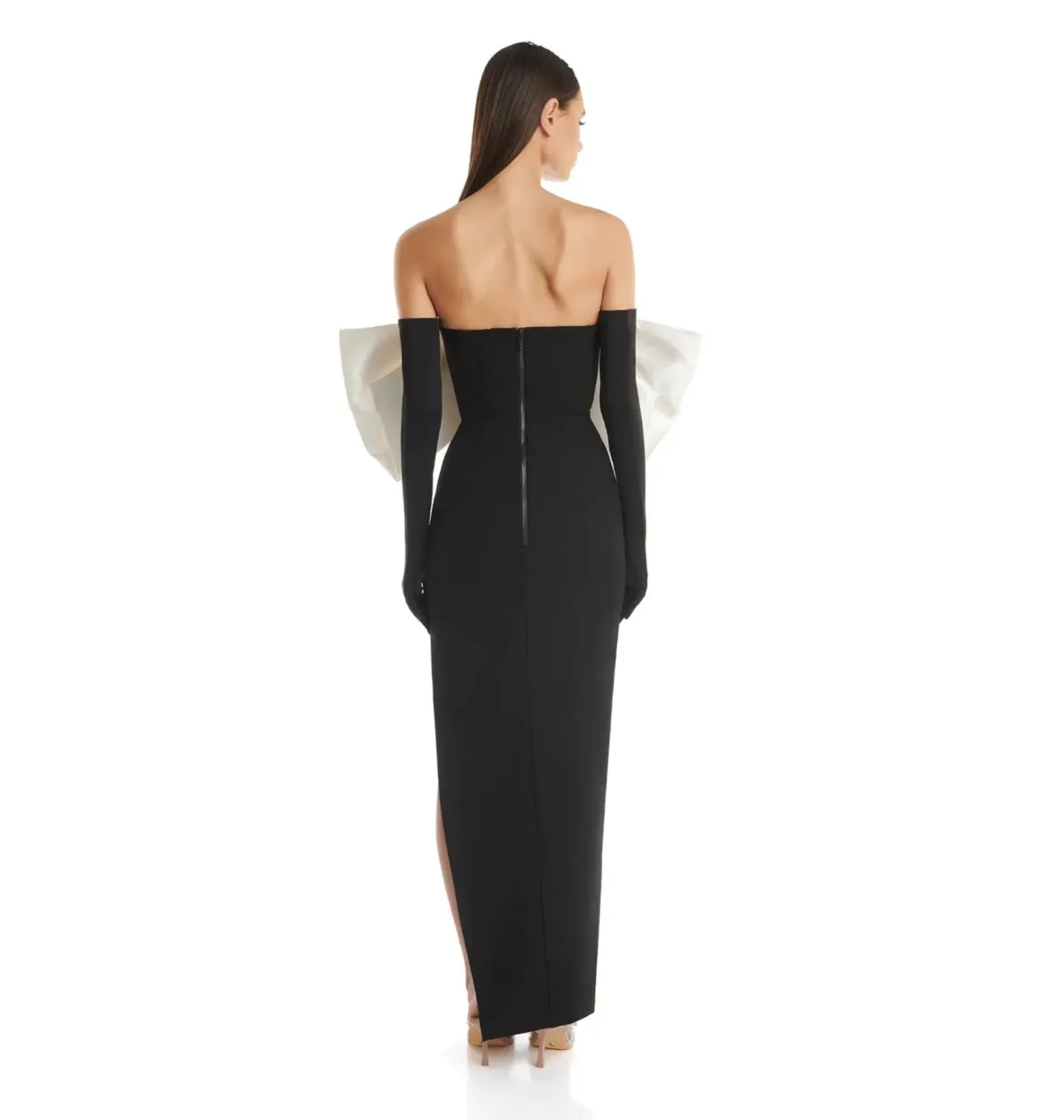 Eliya the Label Sarah Dress in Black/White Size AU 10 - Image 4