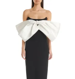 Eliya the Label Sarah Dress in Black/White Size AU 10 for rent on The Volte - image 3