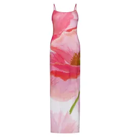 With Harper Lu Slip Dress Pink Safari Size AU 10 for rent on The Volte - image 5