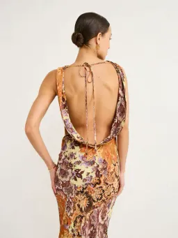 Hansen & Gretel Emmery Maxi Dress Brocade Size 6 for rent on The Volte - image 2