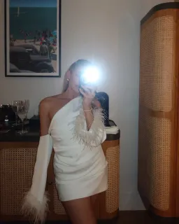 Bianca & Bridget Dezi Mini Dress White Size 10 for rent on The Volte - image 5