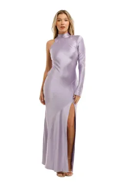 Bec & Bridge Violetta Asym Dress Purple Size 10 for rent on The Volte - image 1