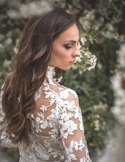 Enchant Long Sleeve Midi Dress  for rent on The Volte - image 2