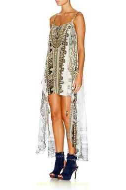 Camilla Coats Of Light Overlay Mini Dress Size 8 for rent on The Volte - image 2