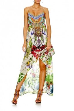 Camilla Exotic Hypnotic Shoestring Double Layer Dress Size 8 for rent on The Volte - image 2